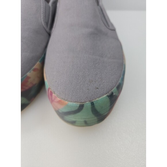 Sperry Crest Twin-Gore Slip-On Platform Sneakers Shoes Grey Tropical Women's 11 - Picture 12 of 12